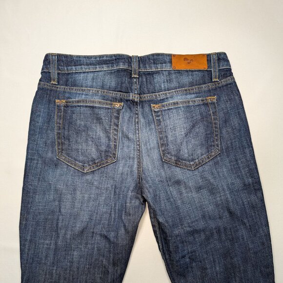 Joe's Jeans Blue Denim Bootcut Flare Visionaire Style Dark Size Women's W 29 - Picture 3 of 5